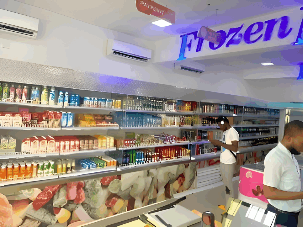 Supermarket Cold Display Barn