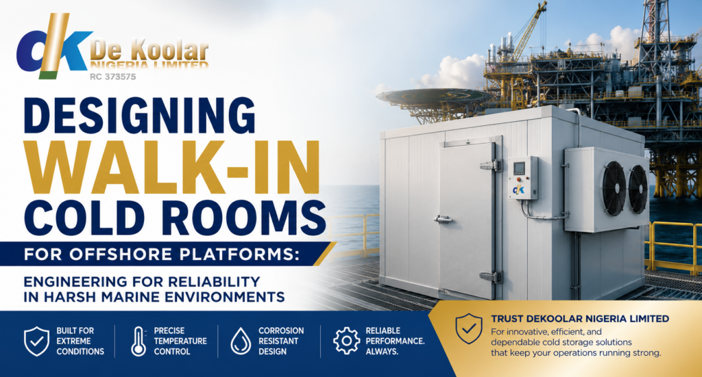 Offshore cold room