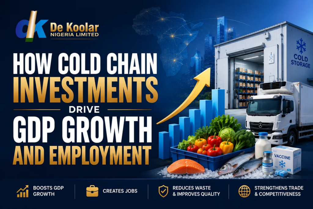 How Cold Chain Investment Drivr GDP growth and Employment