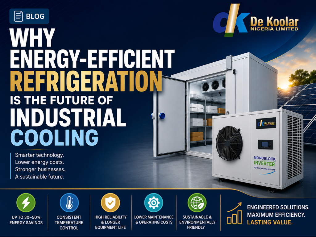 Why Energy Refrigeration Is the Future of Industrial Cooling