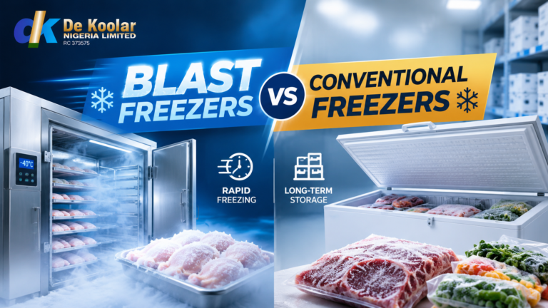 Difference Between Blast and Conventional Freezers